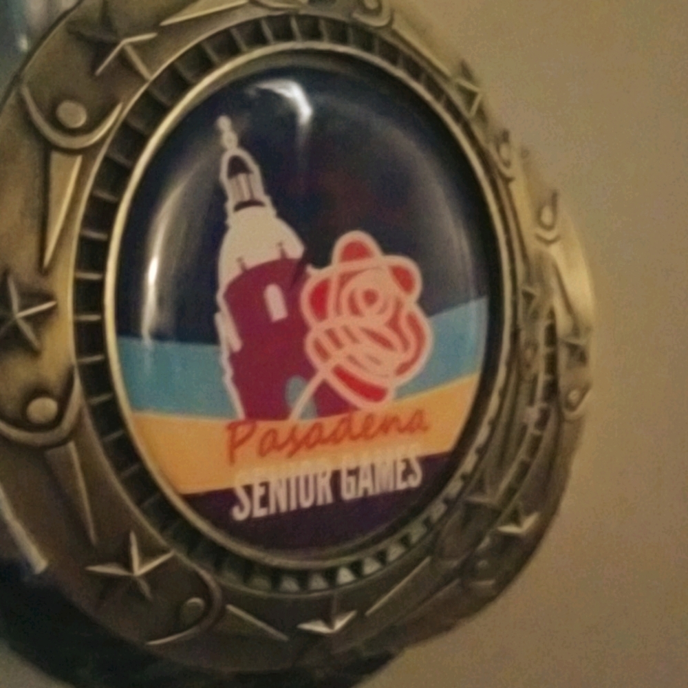 First Place Senior Olympics Swimming Medal